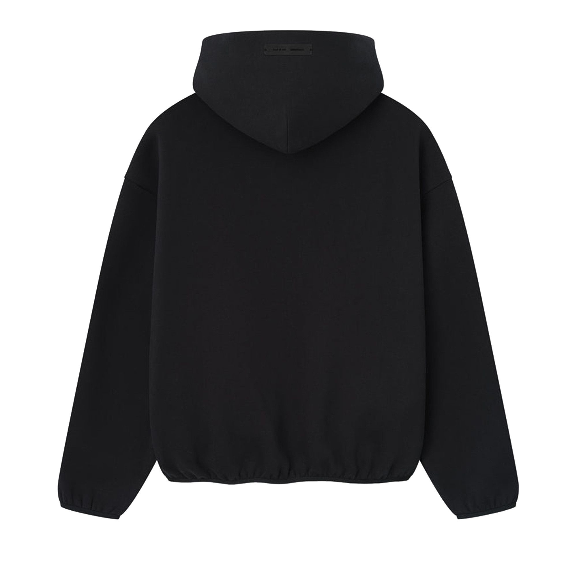 Fear of God Essentials Modern Fleece Hoodie 'Jet Black' - 2