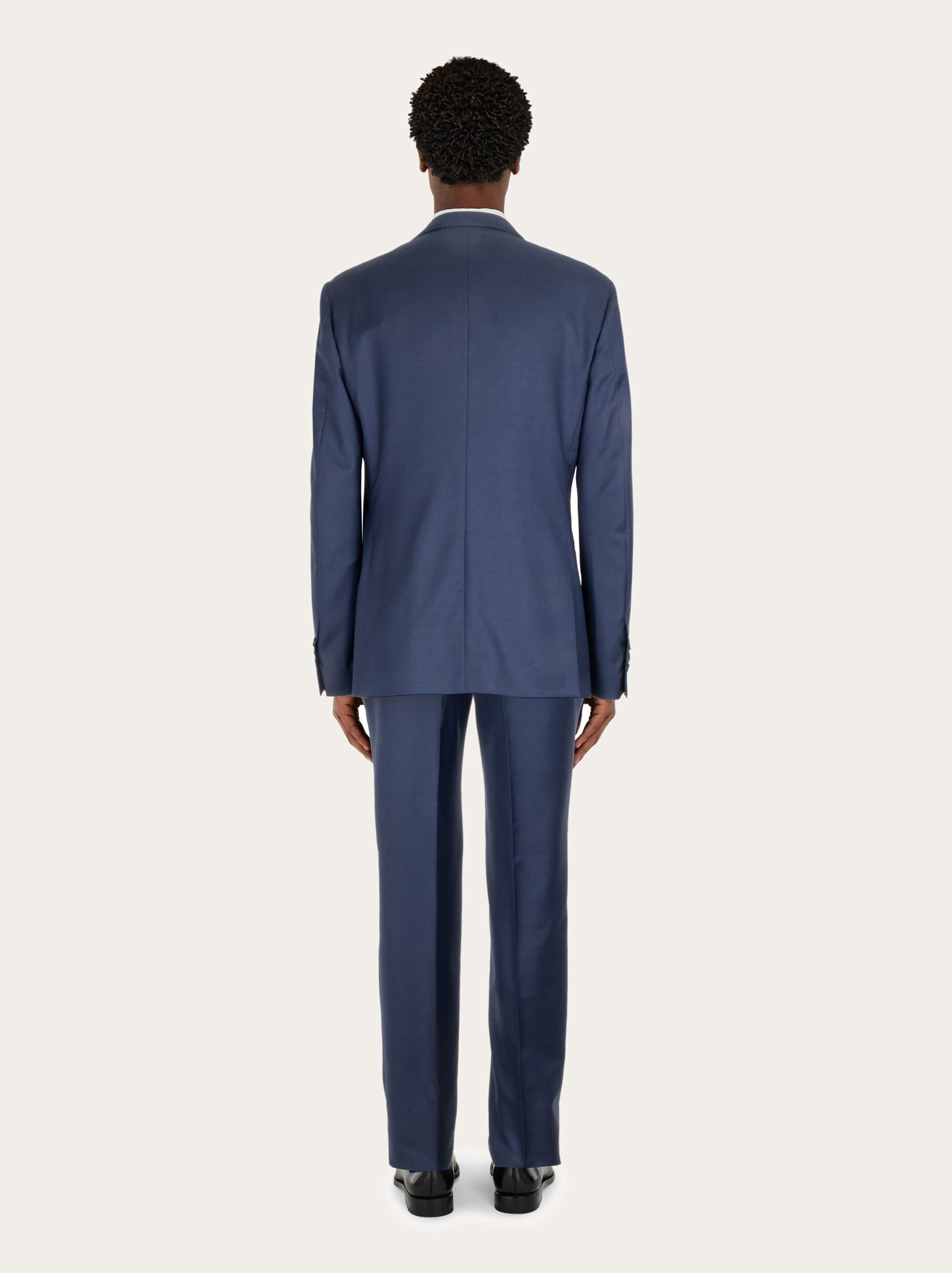 Check suit in wool - 3