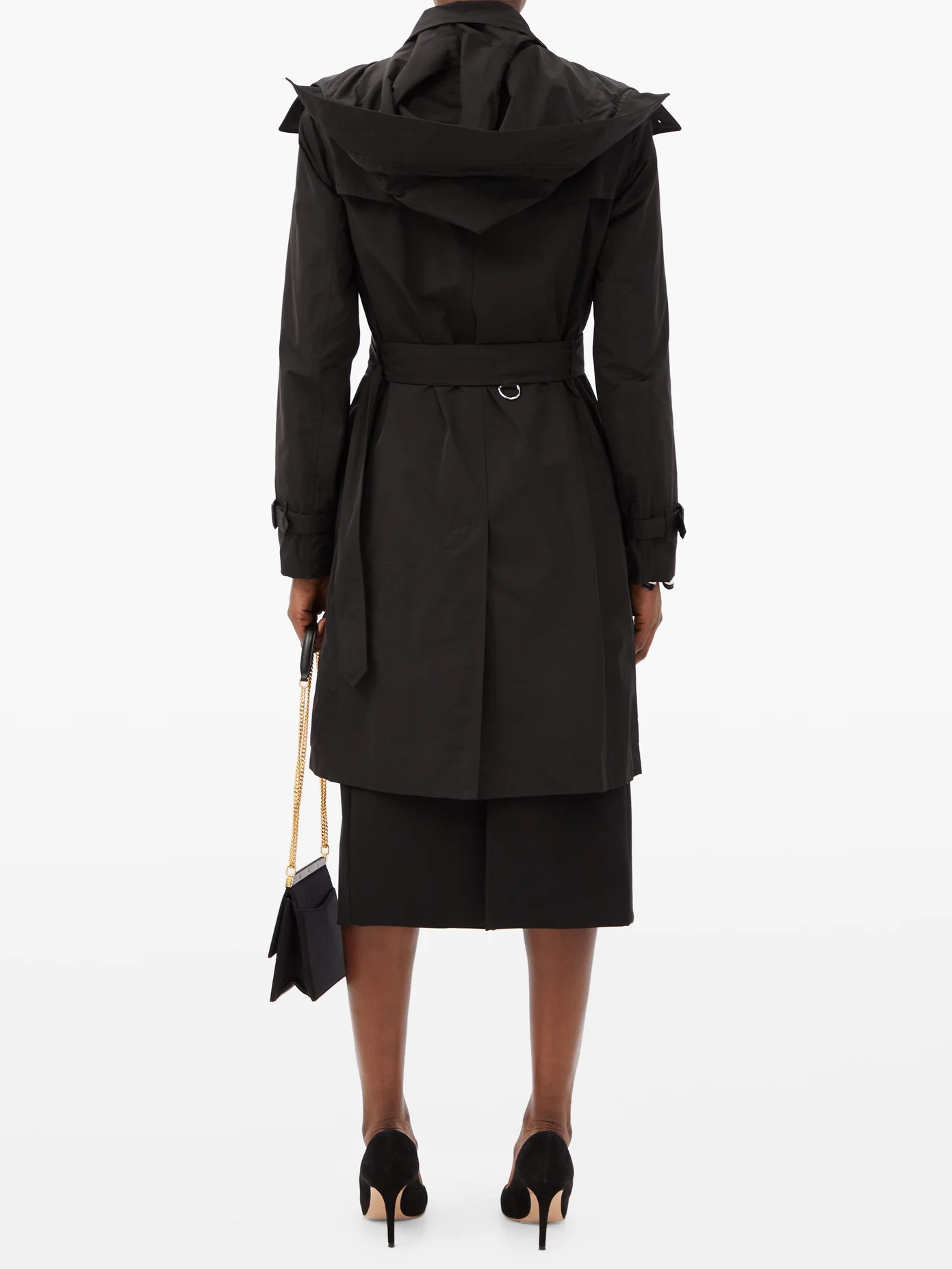 Kensington taffeta trench coat - 5