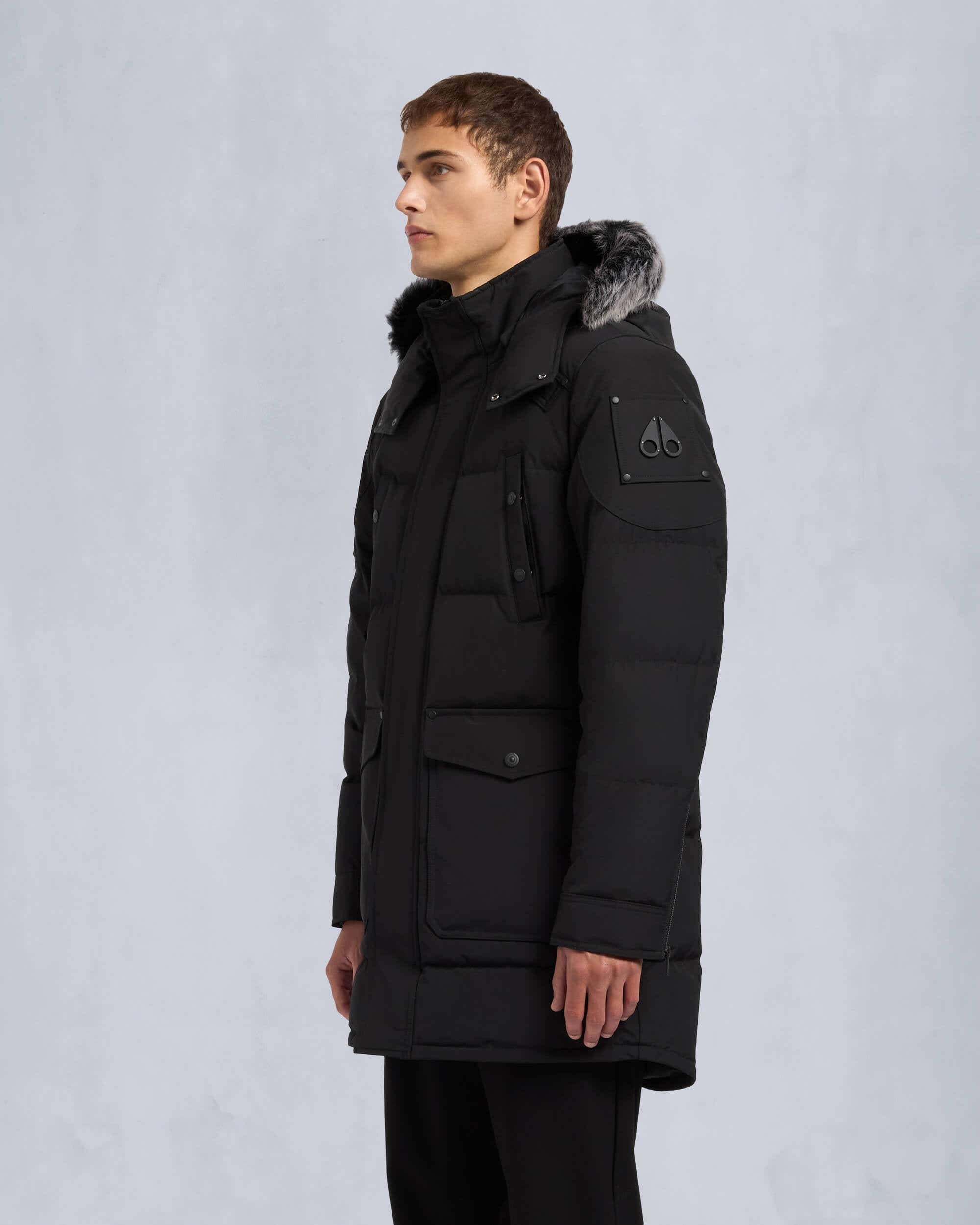 ONYX SHEARLING BIG RIDGE PARKA - 3