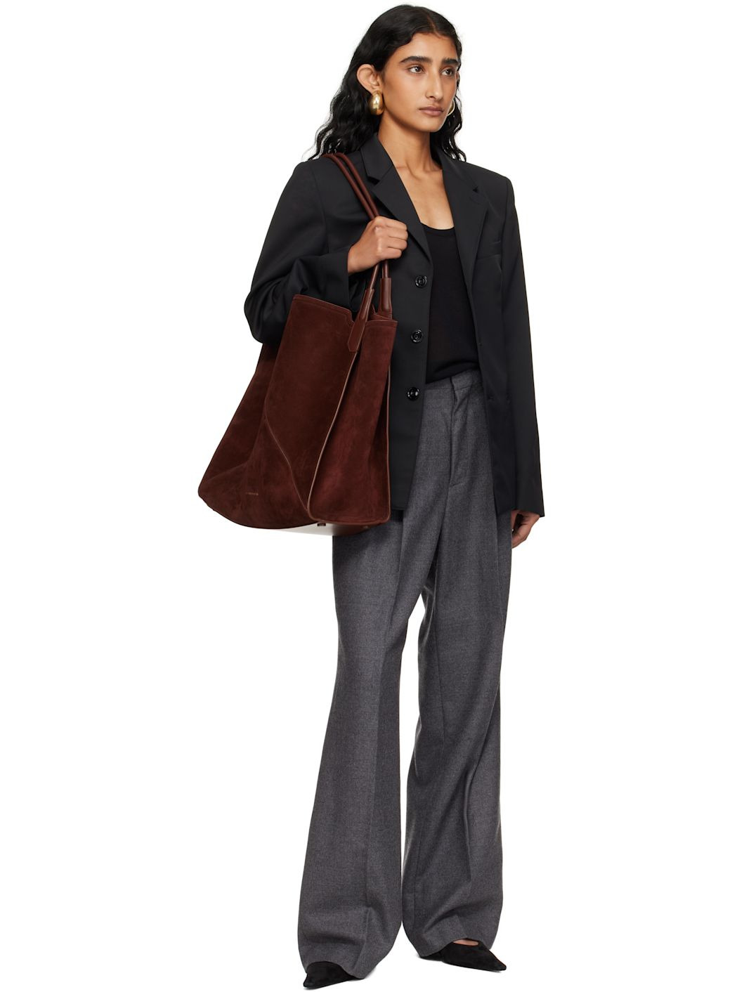 Brown Victoria Tote - 4