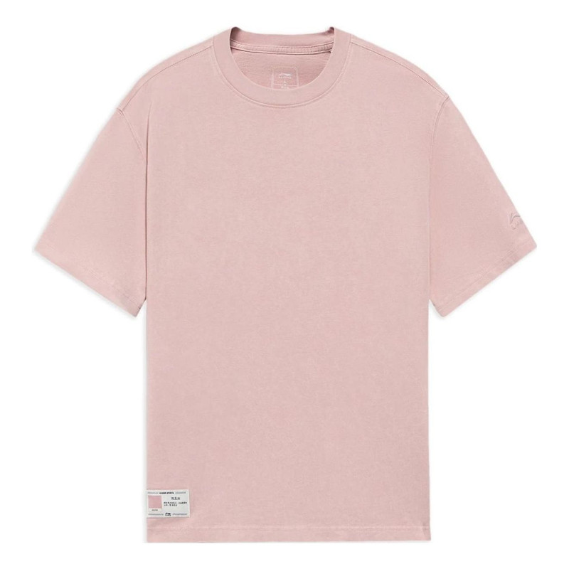 Li-Ning Chinese Color T-shirt 'Pink' AHSS361-9 - 1