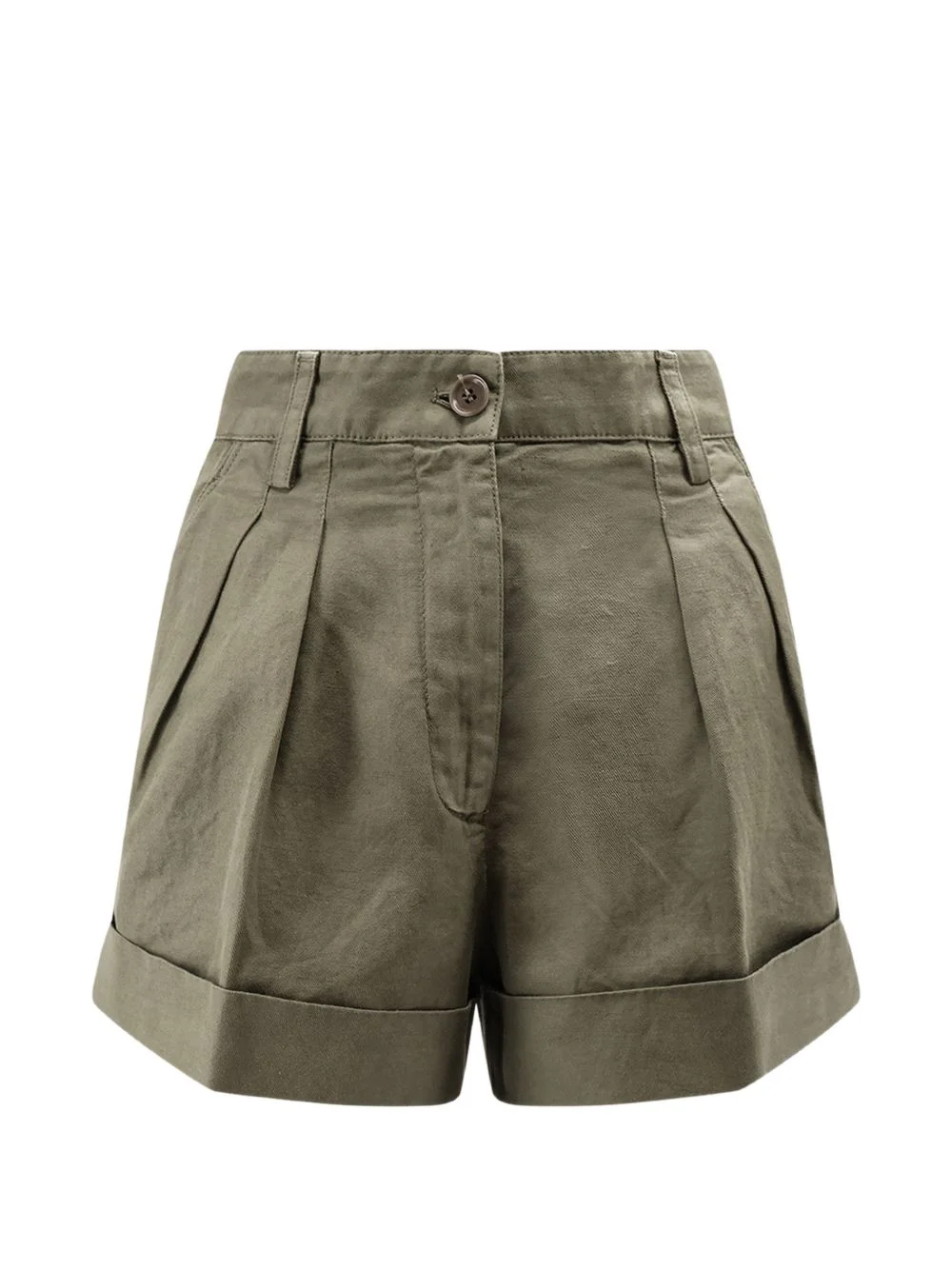 pleated shorts - 1