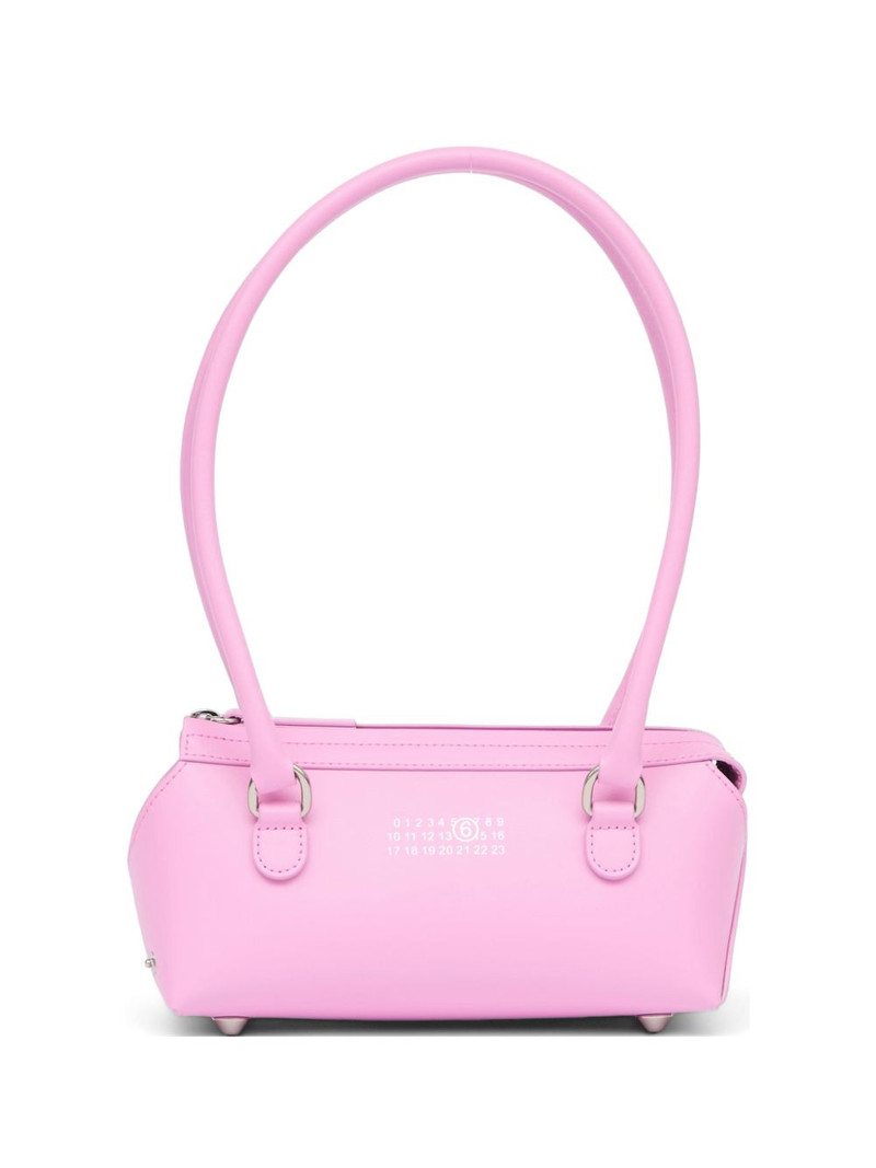 mini Bauletto J zip leather shoulder bag 1