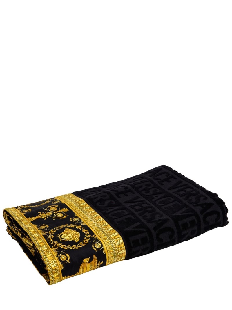 Barocco & Robe printed beach towel - 3