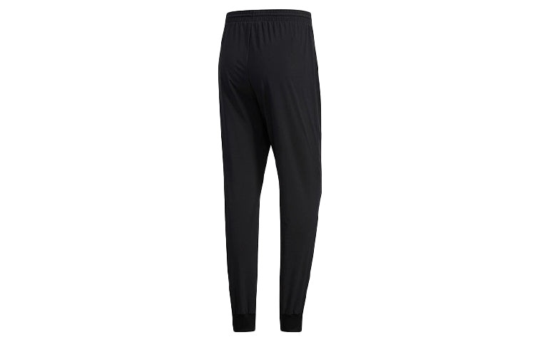 adidas neo Breathable Casual Sports Pants Black FI6599 - 2