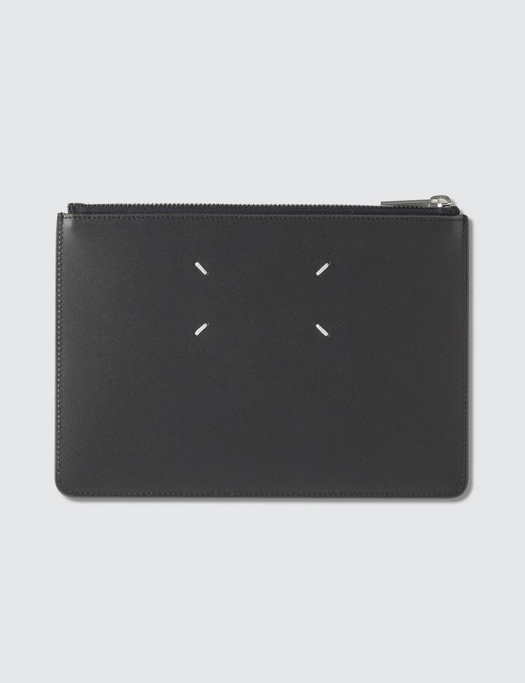 Rubber Leather Logo Pouch - 1