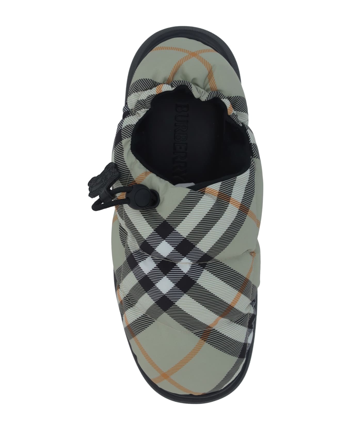 'pillow' Light Green Polyamide Blend Slippers - 4