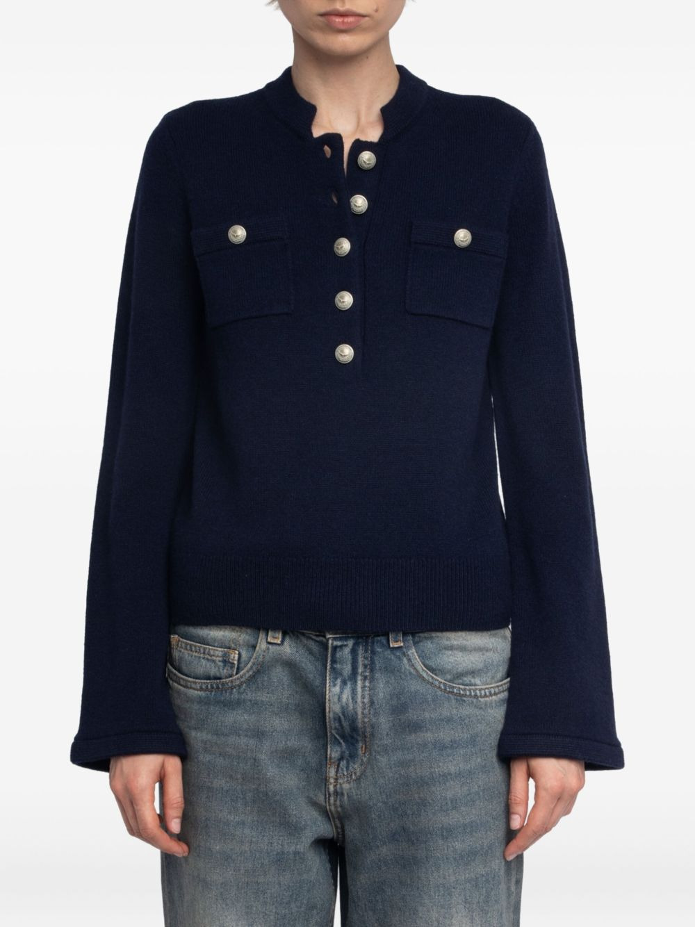 button-detail jumper - 4