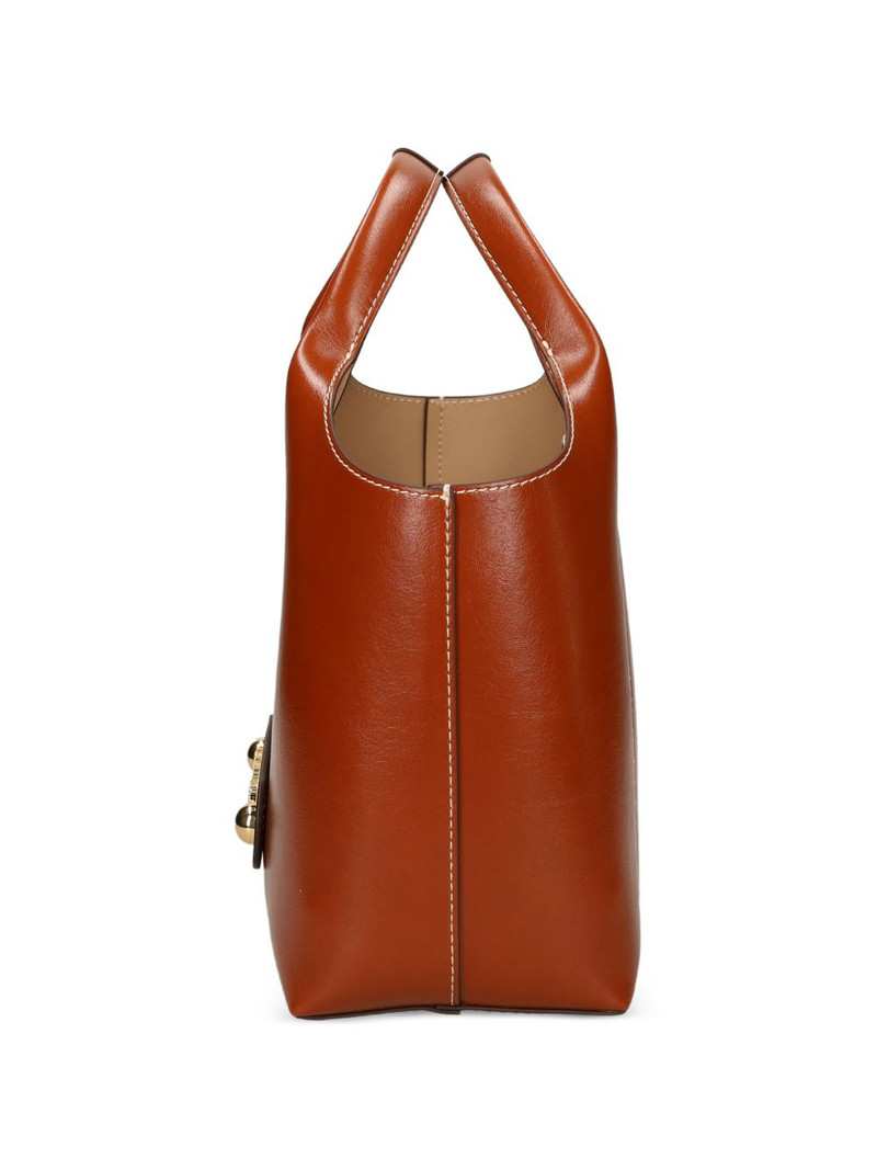logo-lettering tote bag 4
