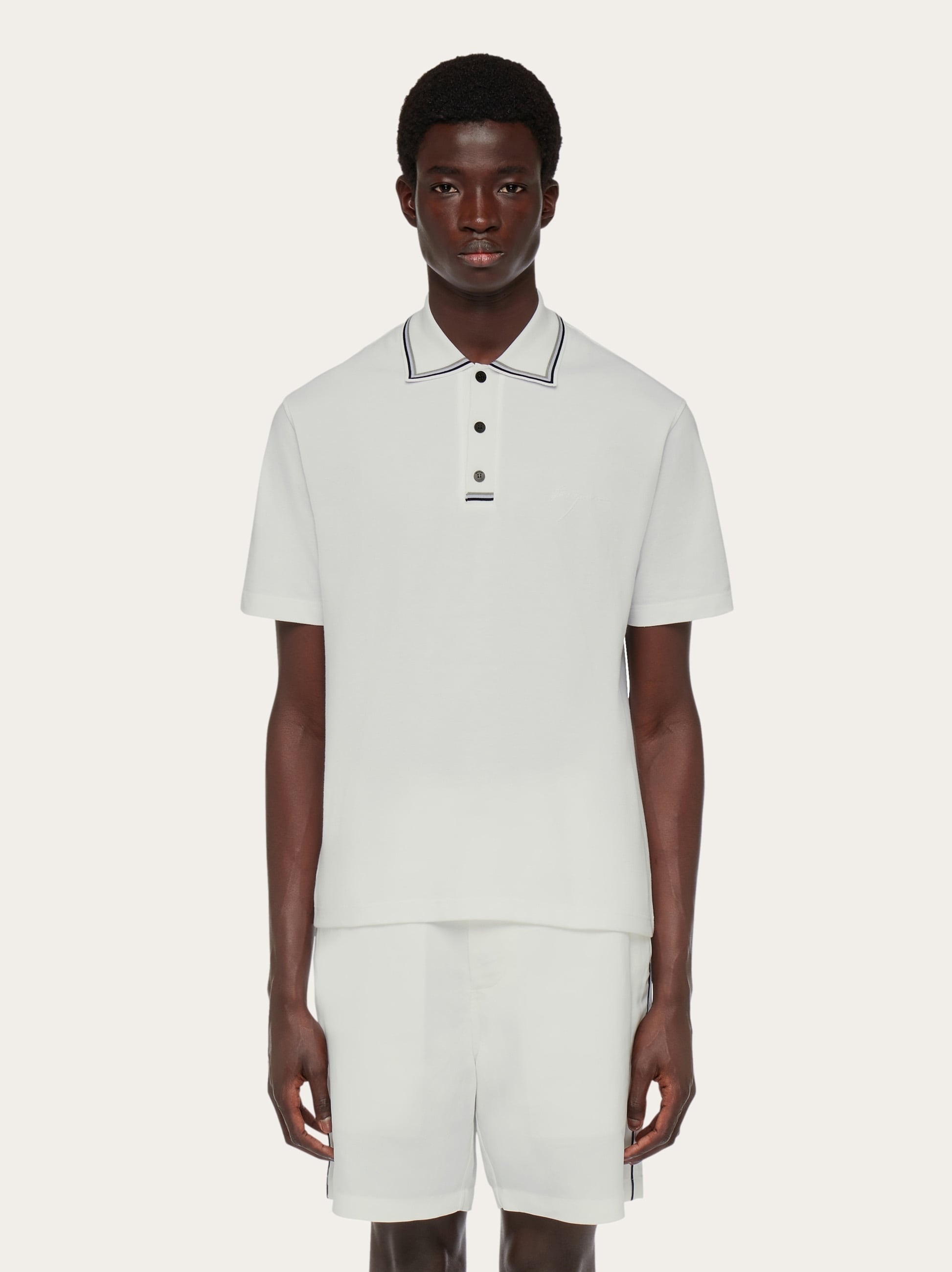 Short sleeved polo shirt - 2