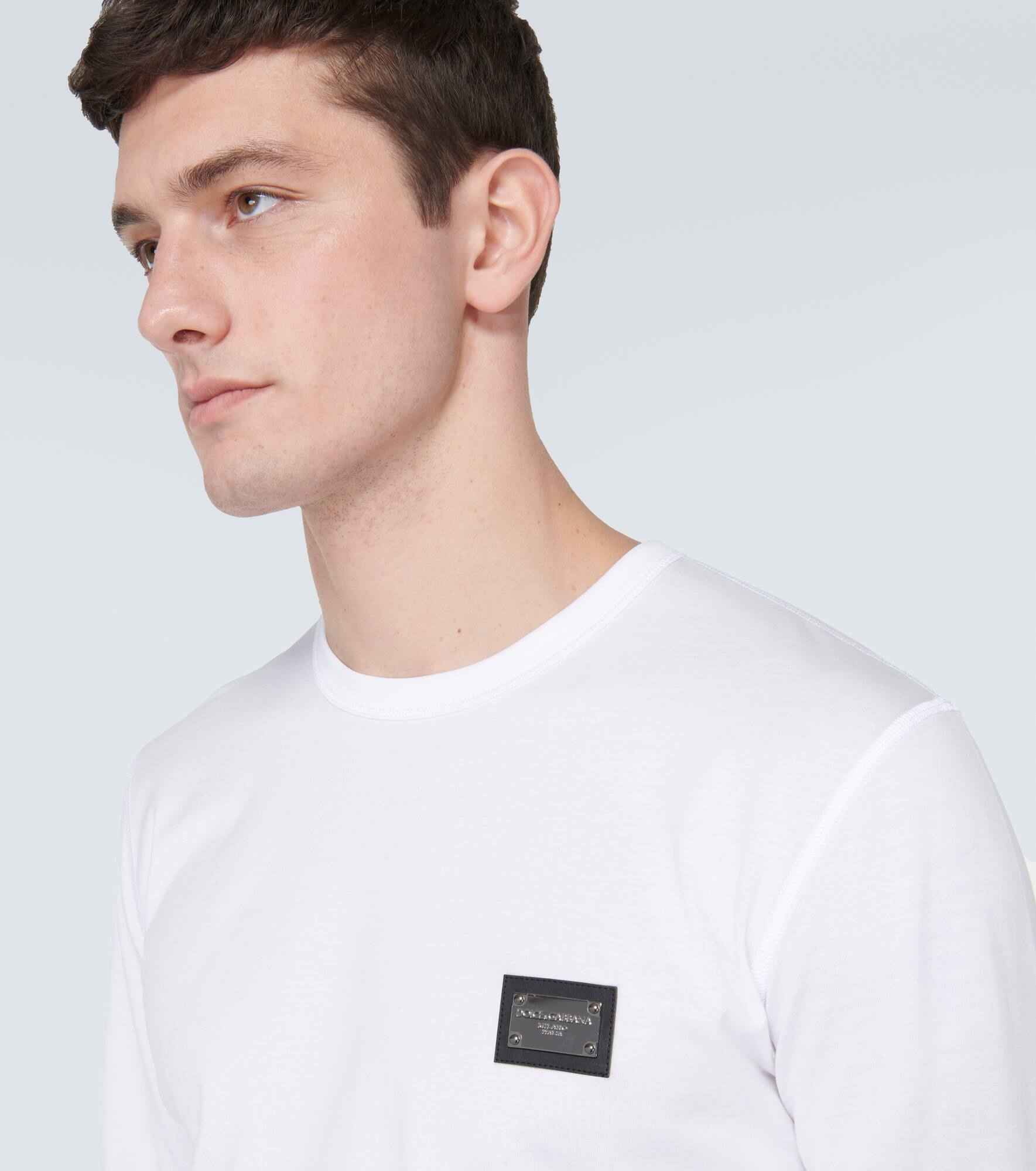Logo cotton T-shirt - 5