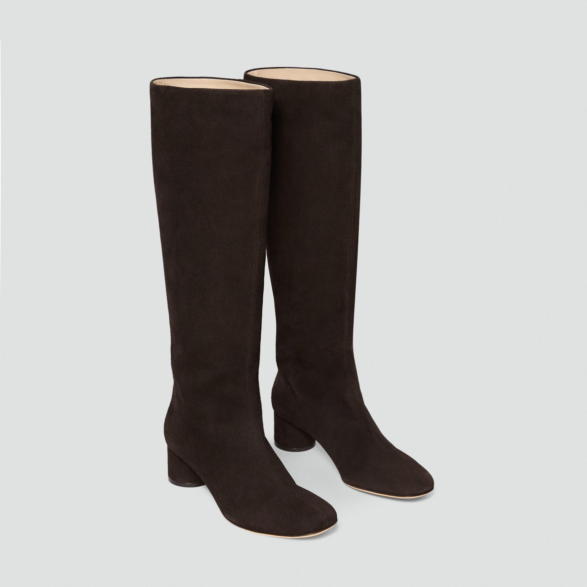 Tall Boot in Suede - 5