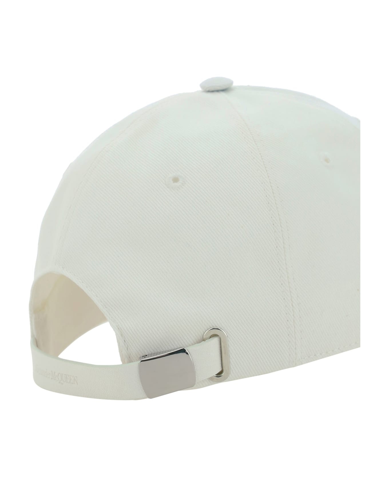 Alexander Mcqueen Logo Embroidered Baseball Cap - 3