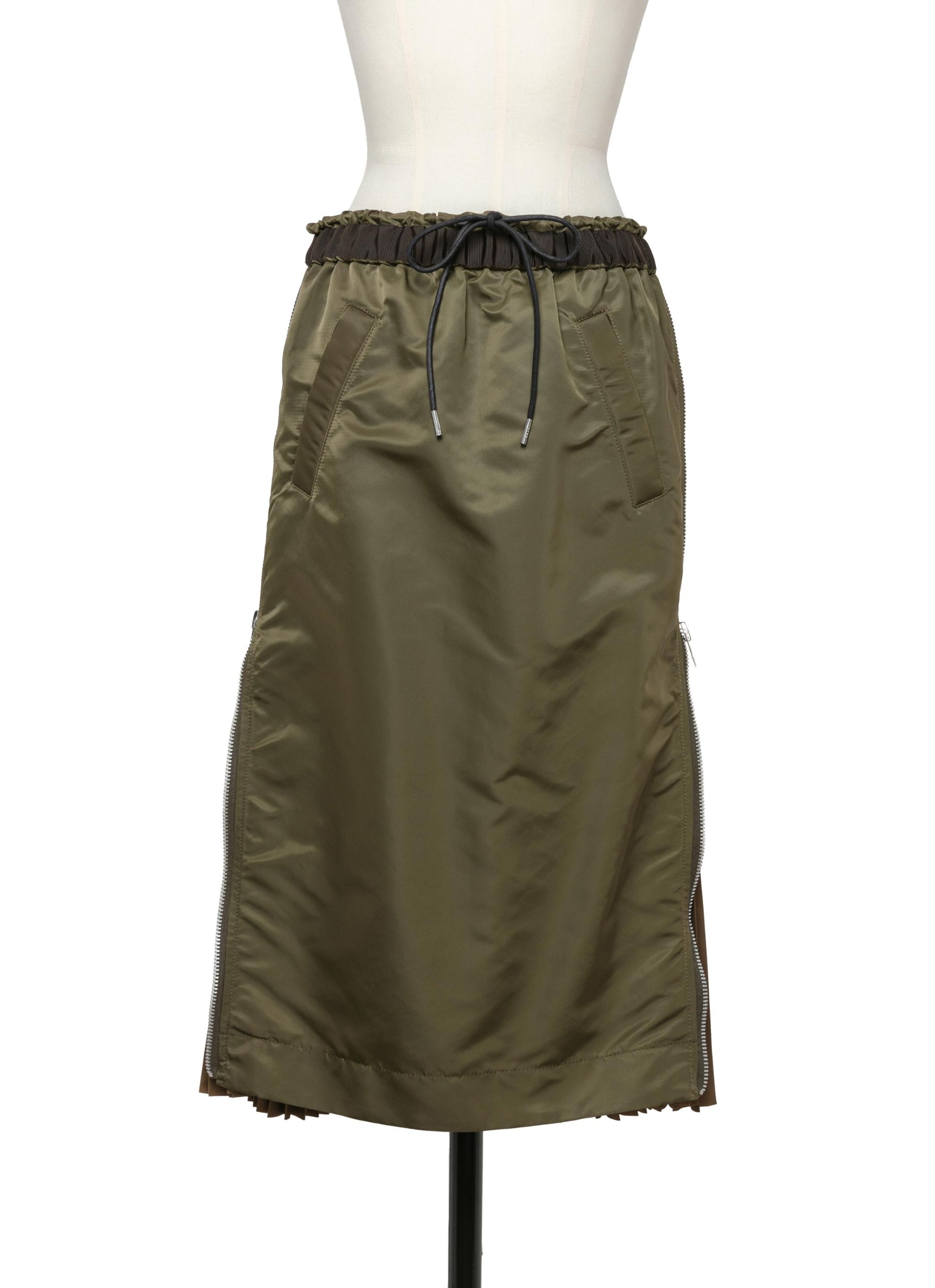 Nylon Twill Skirt - 1