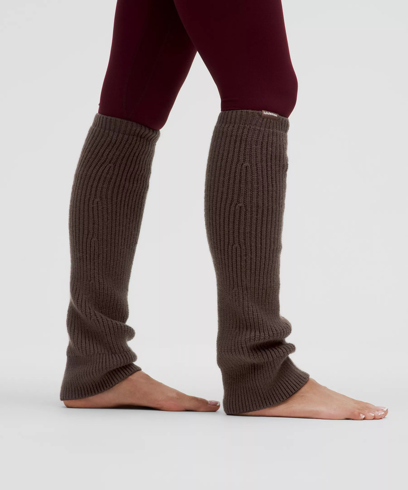 Women's Ribbed Knit Merino Wool-Blend Leg Warmer 3
