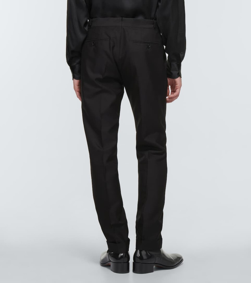 Cotton, wool and silk suit 6