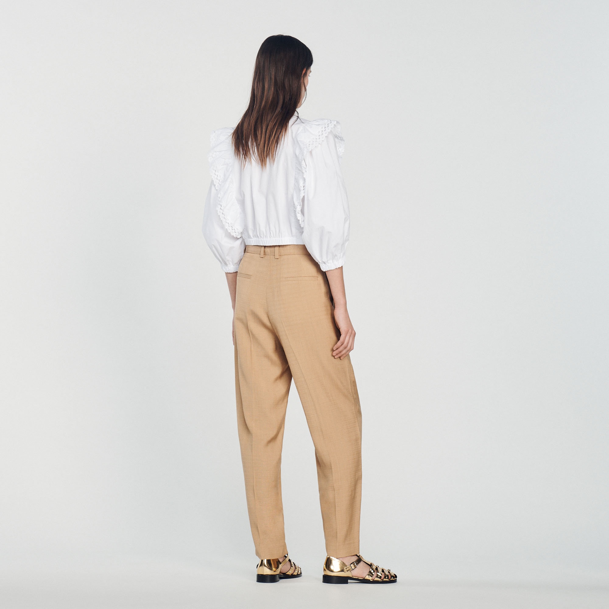 Wide-leg pants - 6