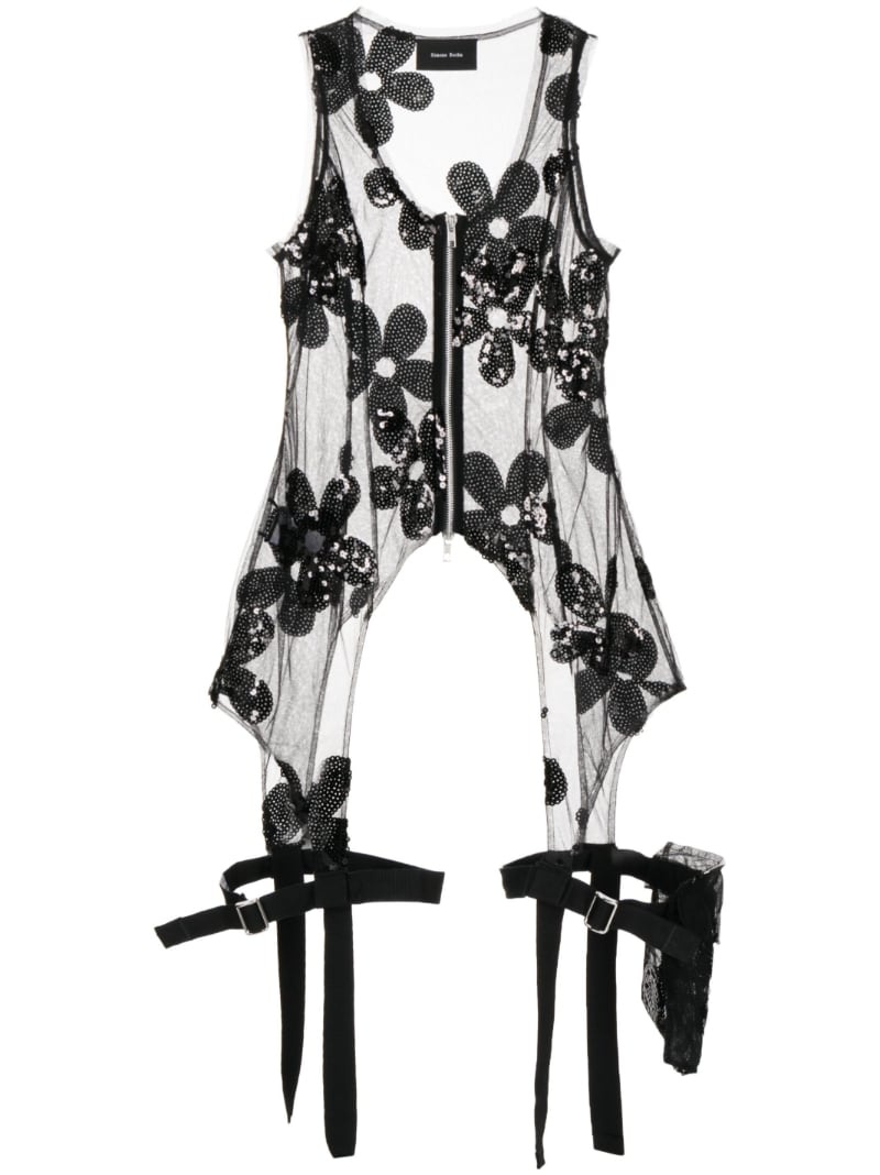 embellished asymmetric top - 1