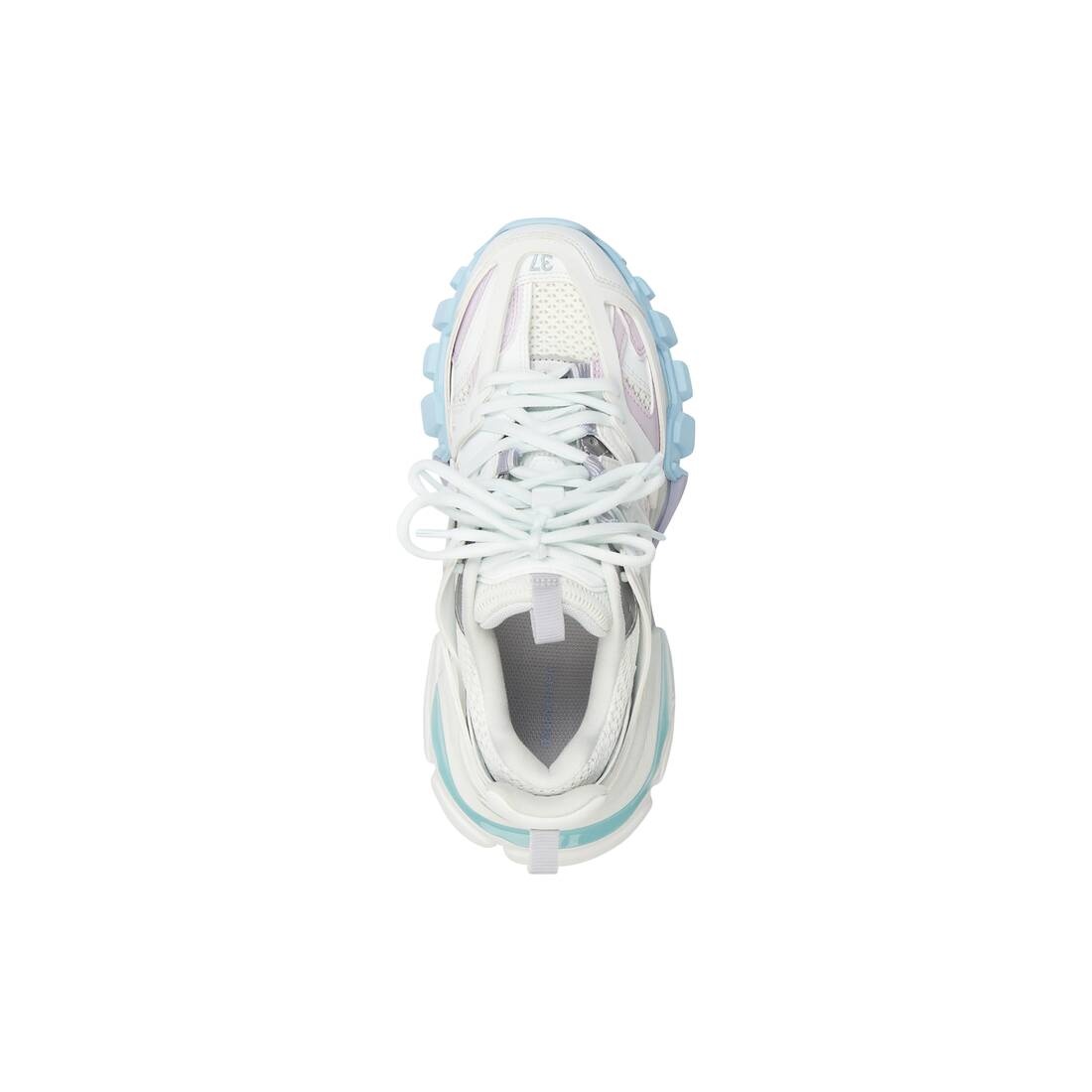 Women's Track Sneaker in White - 5