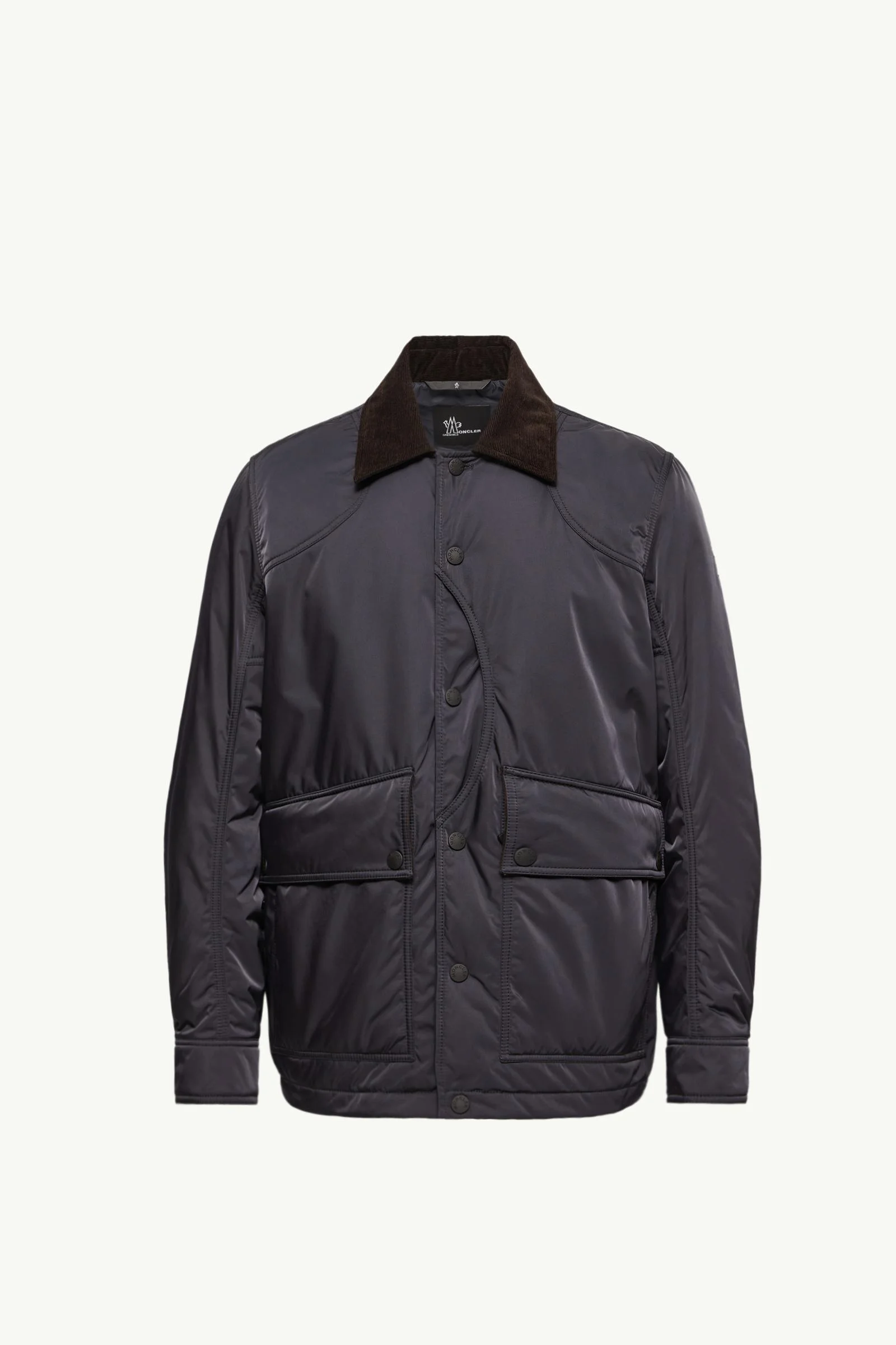 Louron Corduroy-Trimmed Short Down Jacket - 1