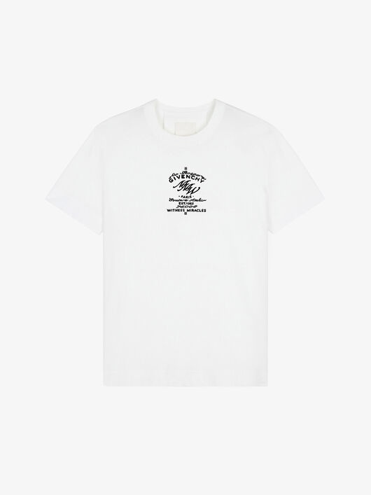 GIVENCHY MMW PRINTED SLIM FIT T-SHIRT - 3