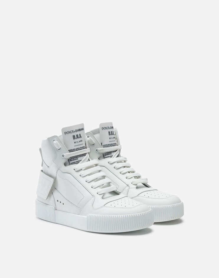 Miami high-top sneakers in calfskin nappa - 2