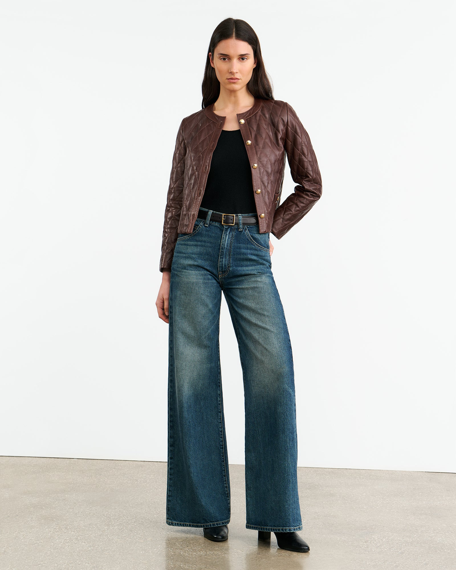 AMY LEATHER JACKET - 4