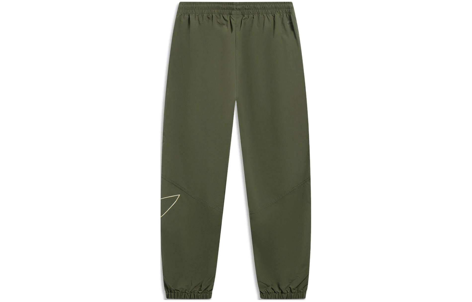 Li-Ning Graphic Joggers Pants 'Olive Green' AYKT561-5 - 2