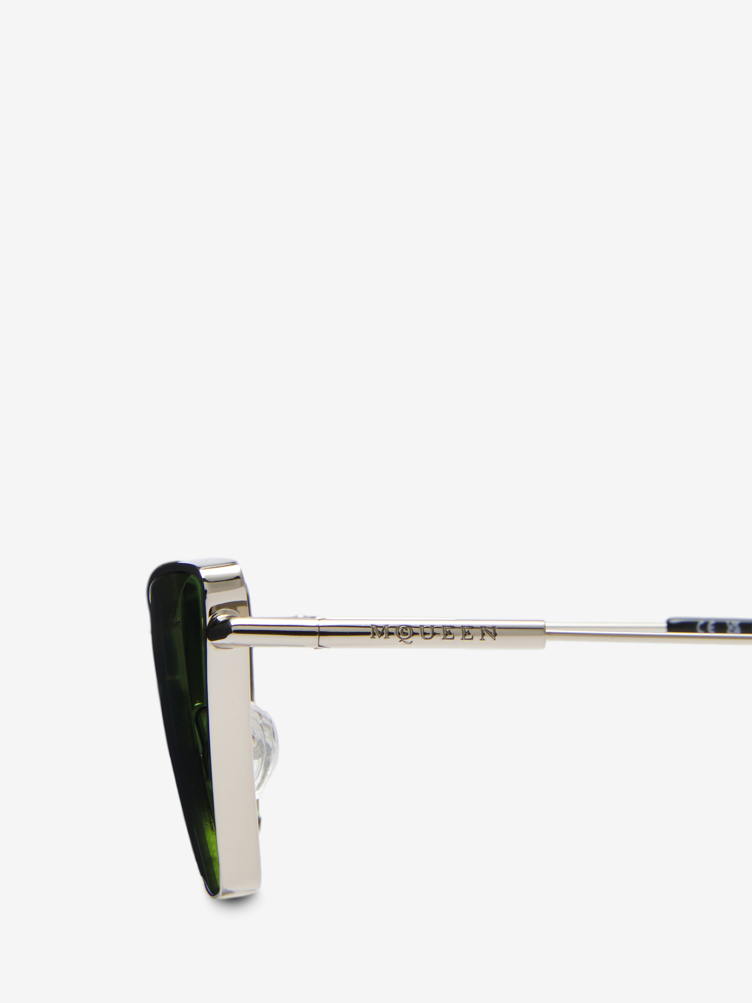 Metal T-Bar Cat-eye Sunglasses - 4