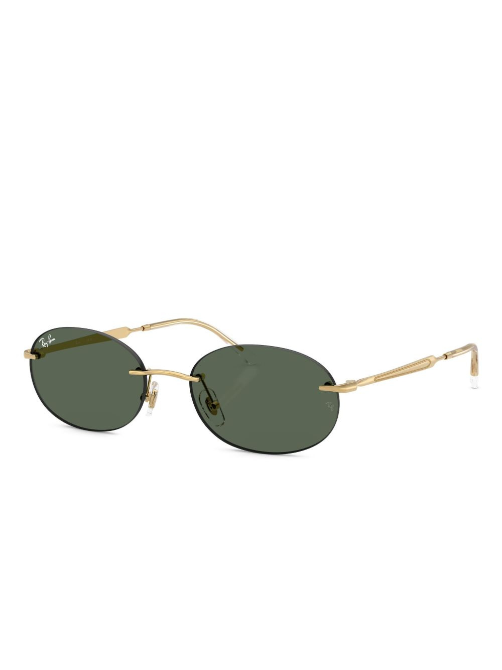 oval-frame sunglasses - 2