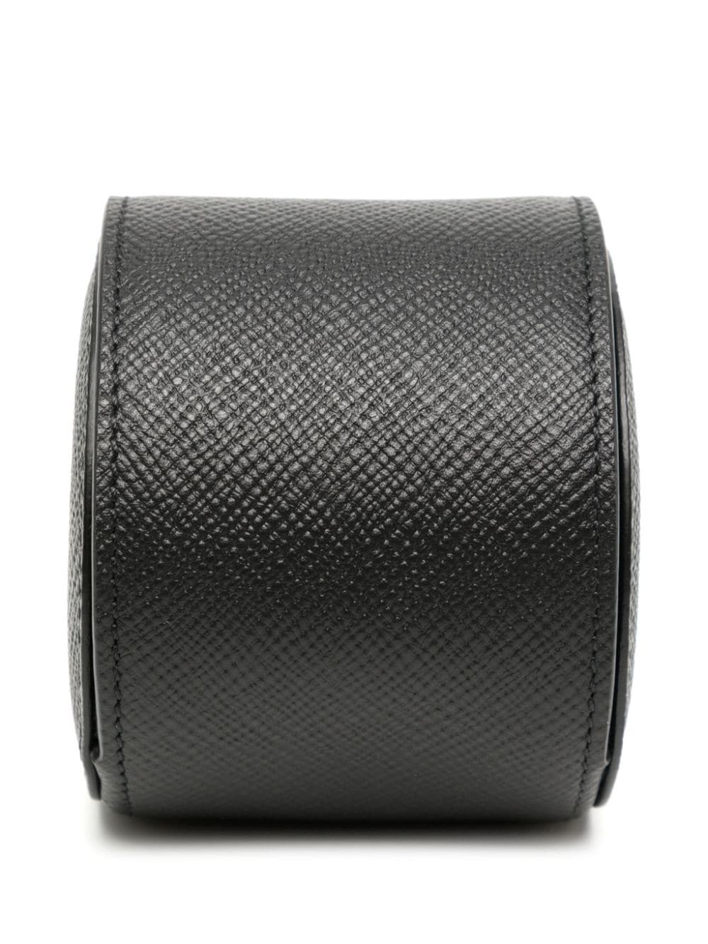Panama leather single watch roll - 2