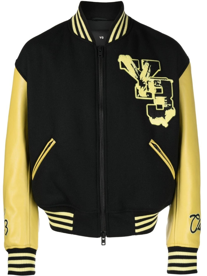 logo-patch letterman jacket 1
