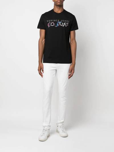 VERSACE JEANS COUTURE cotton logo-print T-shirt outlook