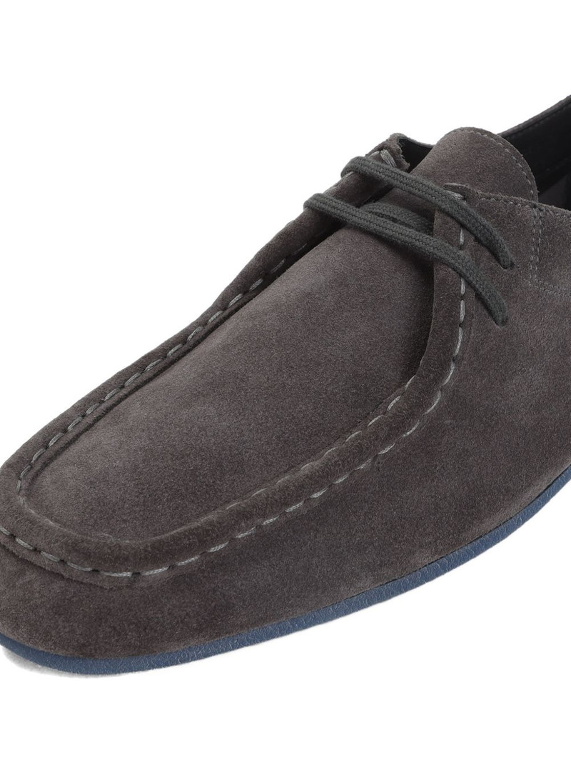laced suede boats shoes 3