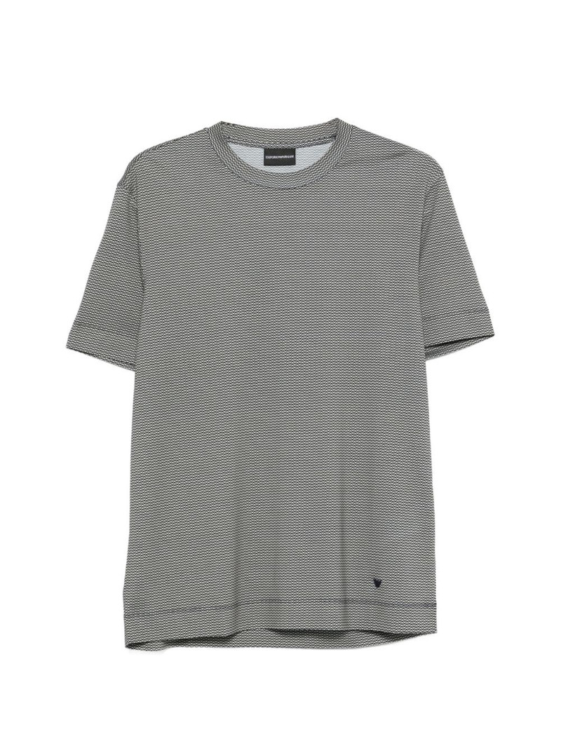 patterned short-sleeve T-shirt 1