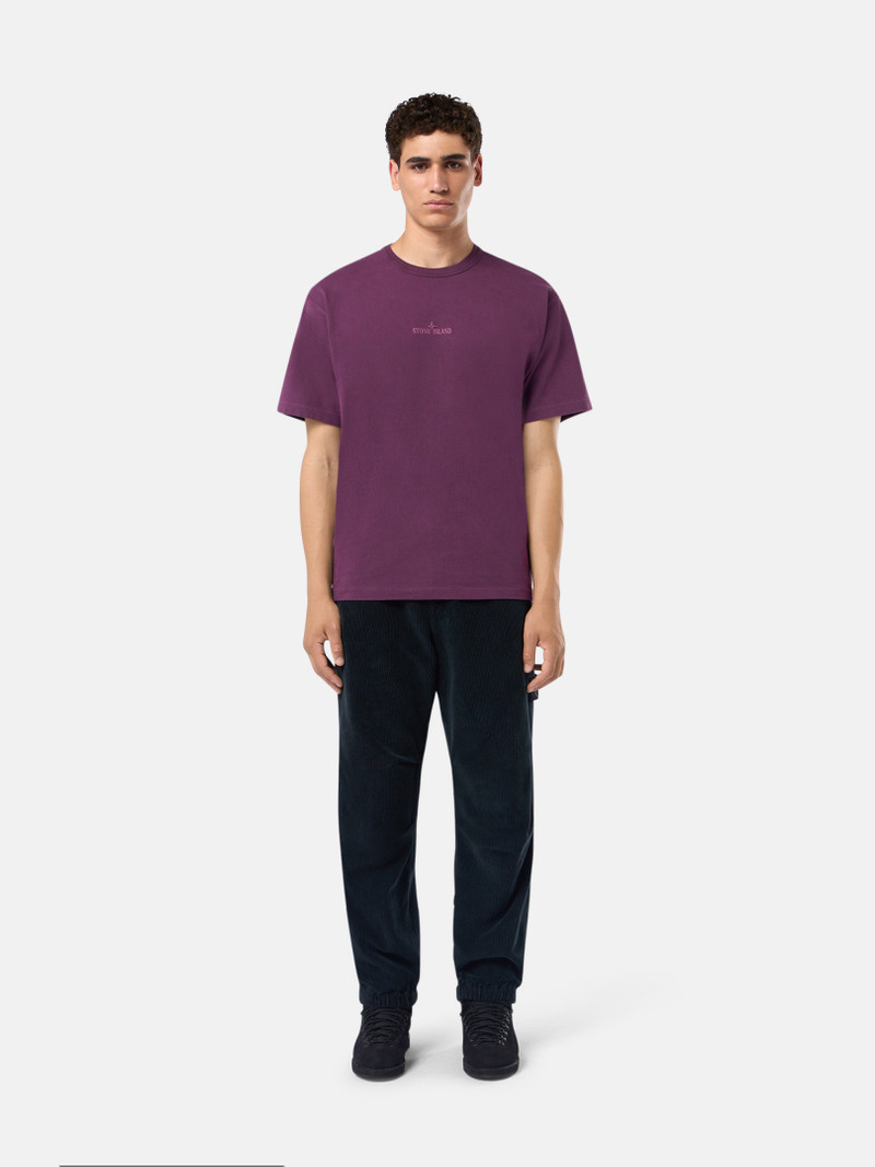Stone Island 22258 24/1 COTTON JERSEY 'OLD' EFFECT outlook