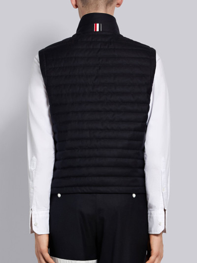 Thom Browne 4-bar Down Quilted Vest outlook
