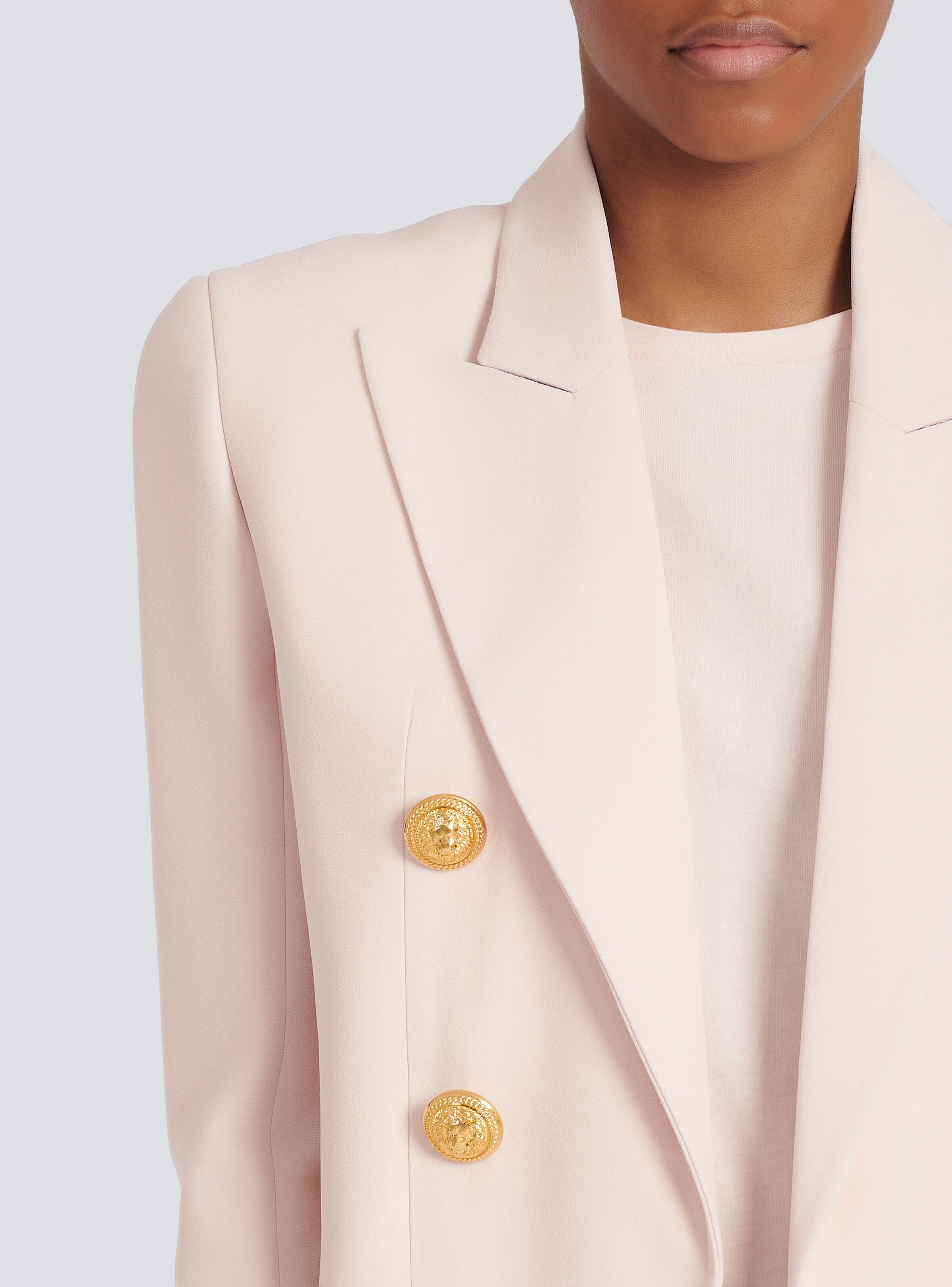 Crêpe spencer jacket - 7