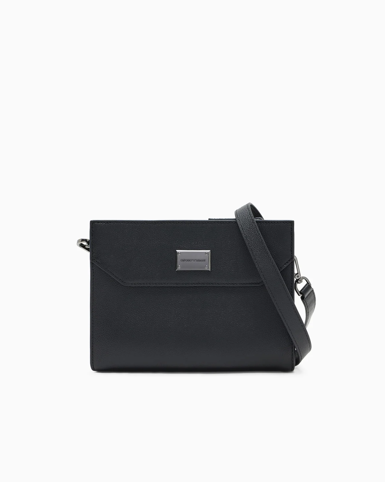 SHOULDER BAG IN TUMBLED LEATHER - 1
