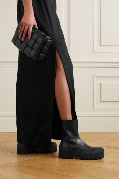 Ann Demeulemeester Leather ankle boots outlook