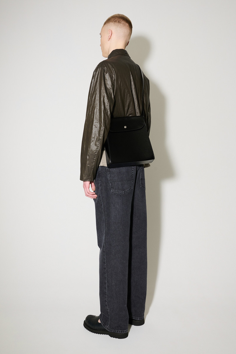 Extended Bag Aamon Black Leather 6