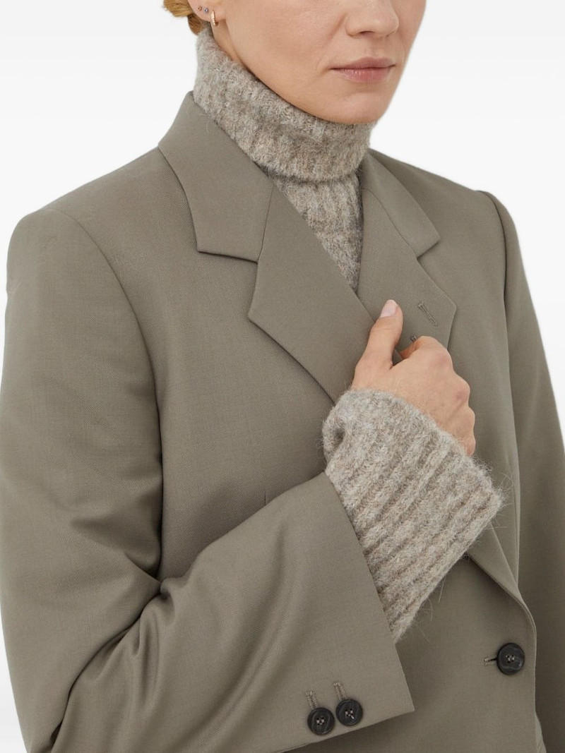 double-breasted lapel blazer 4