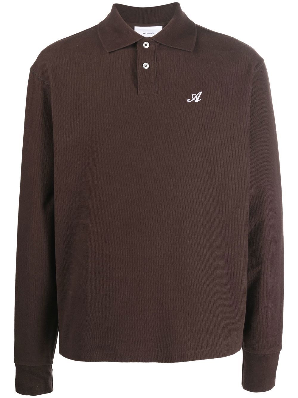 long-sleeved polo shirt - 1