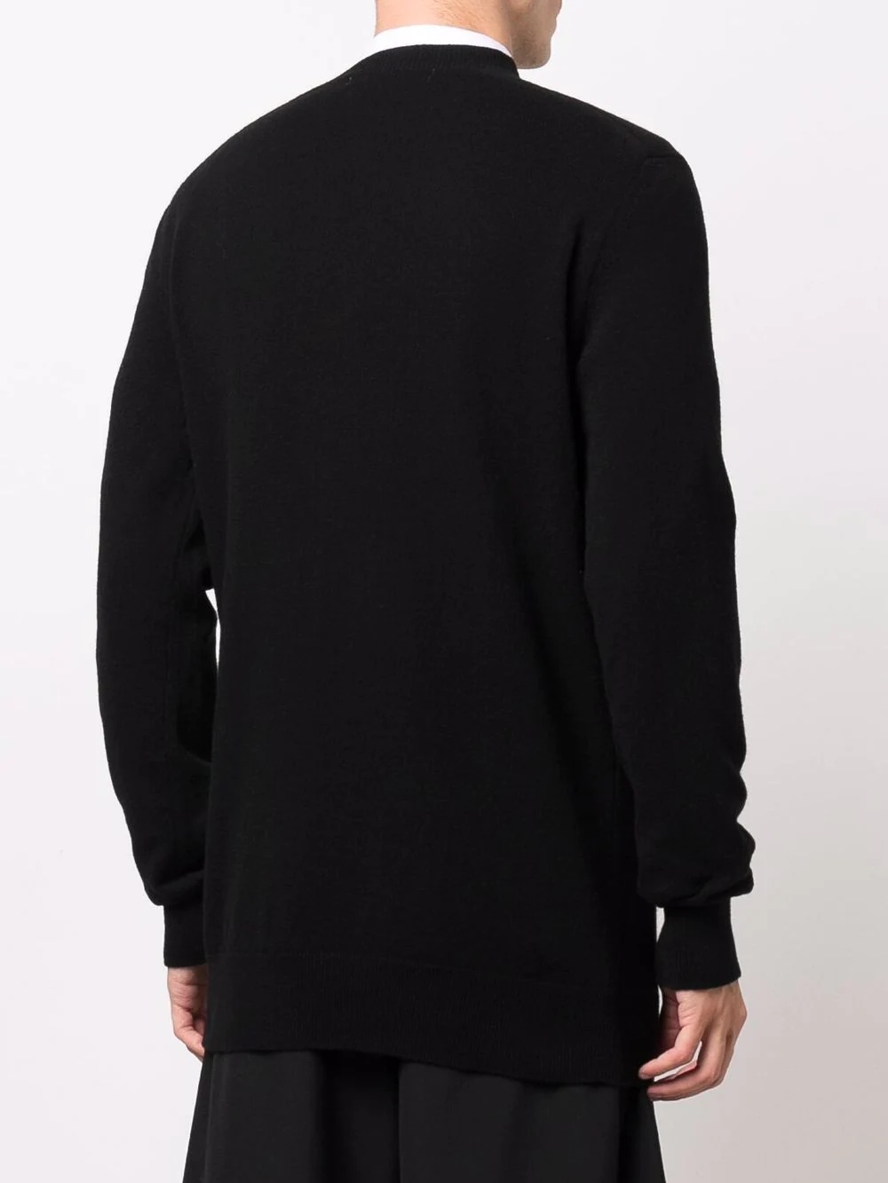 crew neck wool jumper - 4