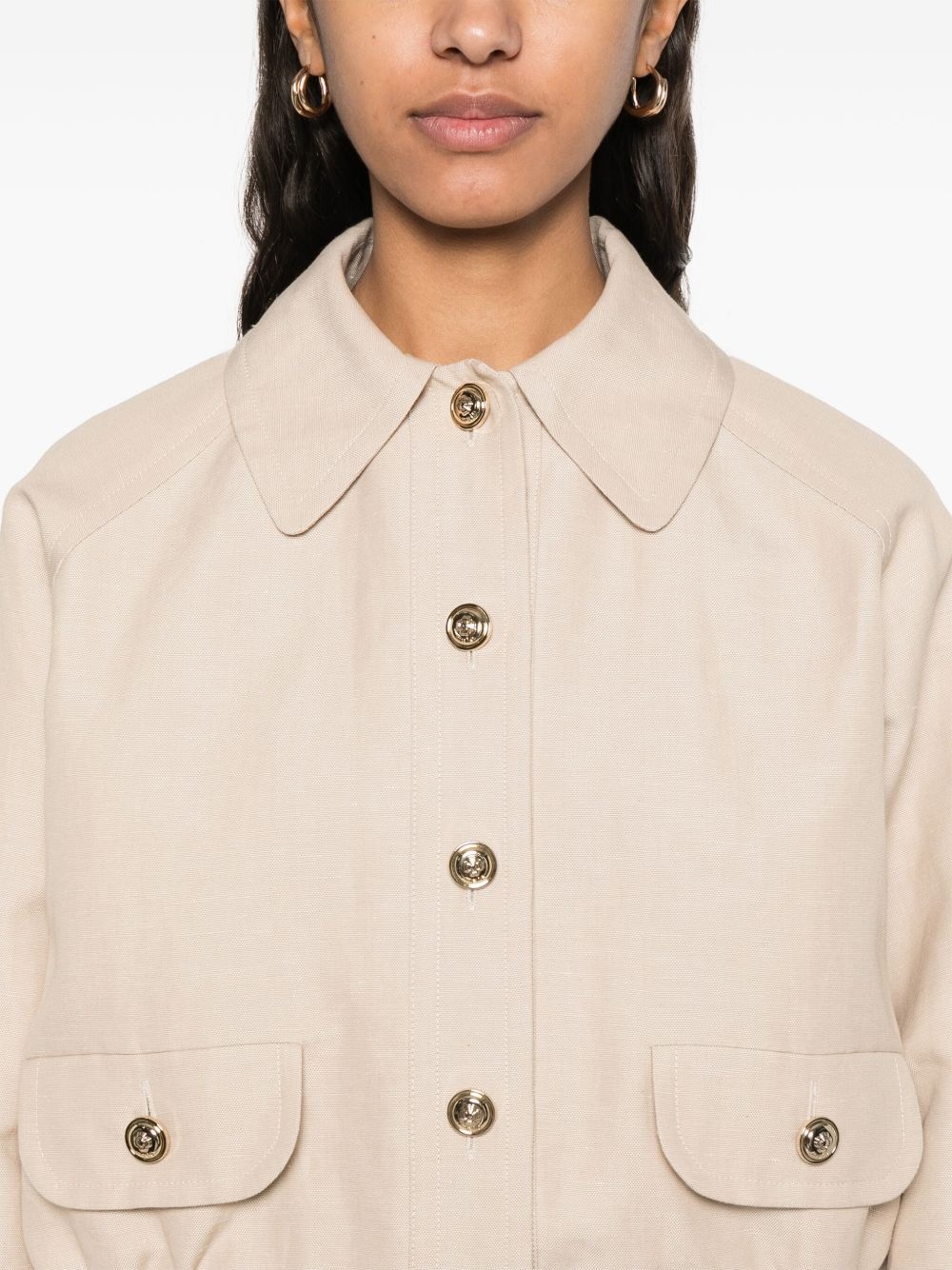 raglan-sleeve bomber jacket - 5