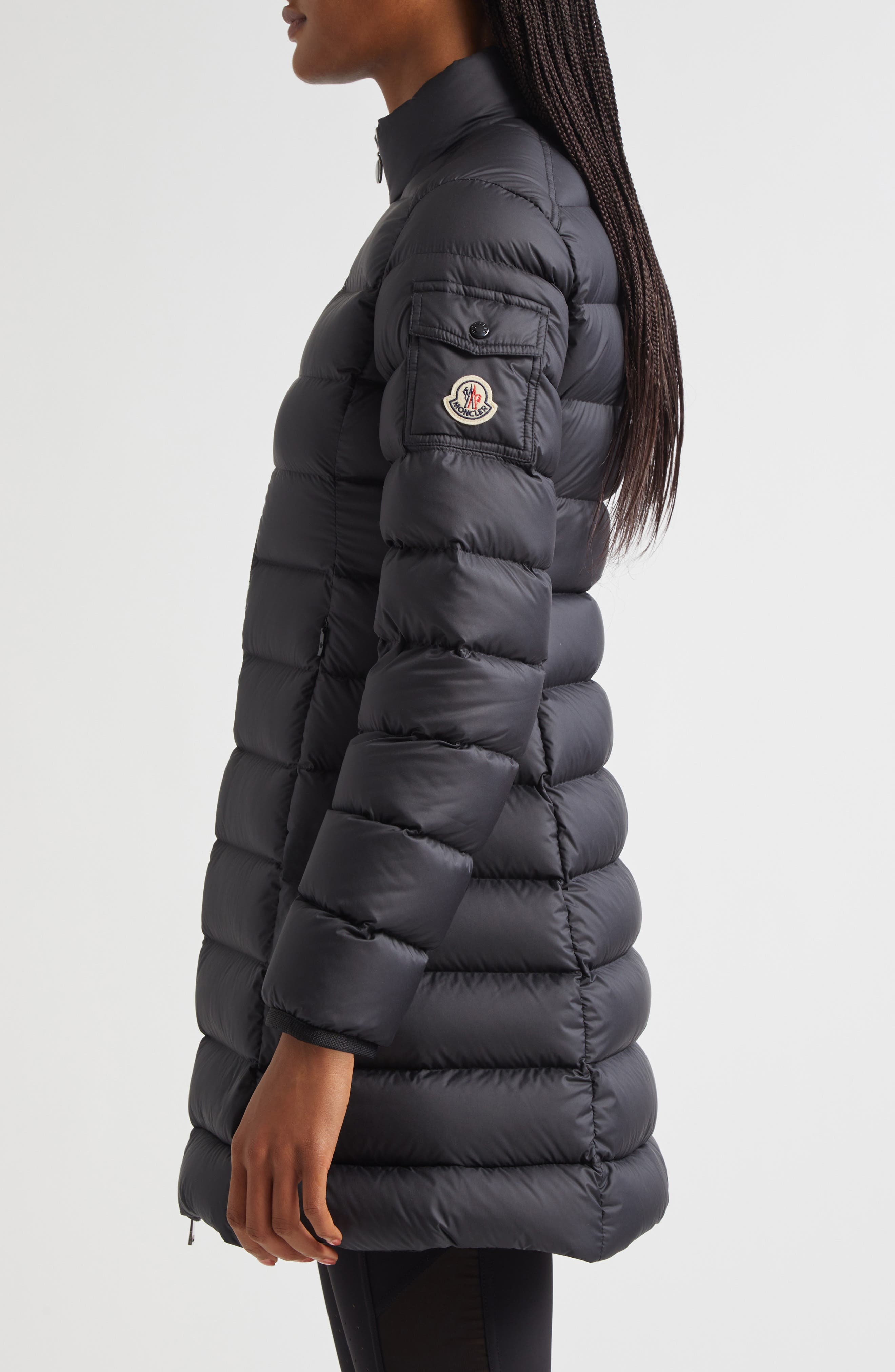 Moncler Igesse Down Puffer Coat in Black at Nordstrom - 4