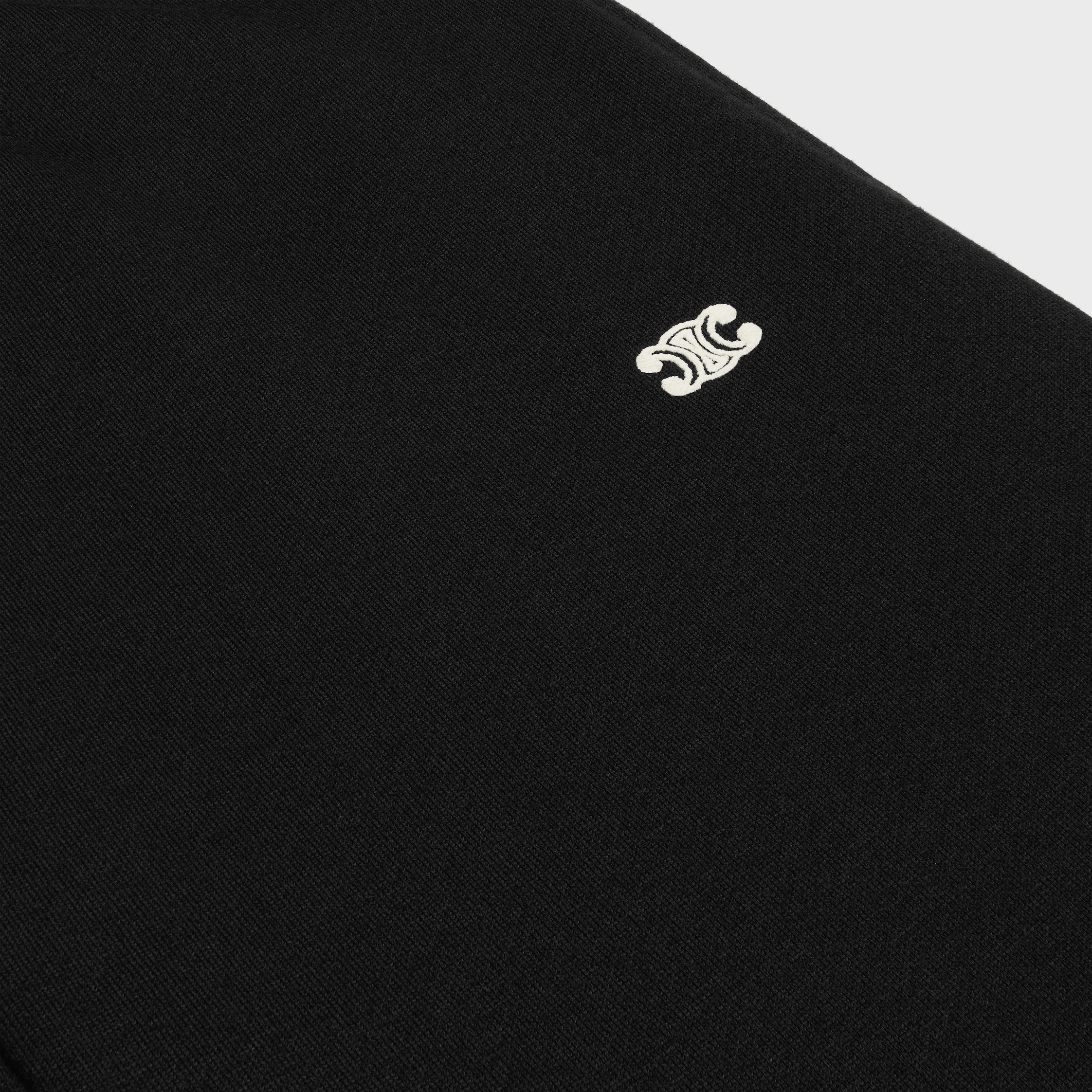 triomphe track pants in cotton and cashmere - 4