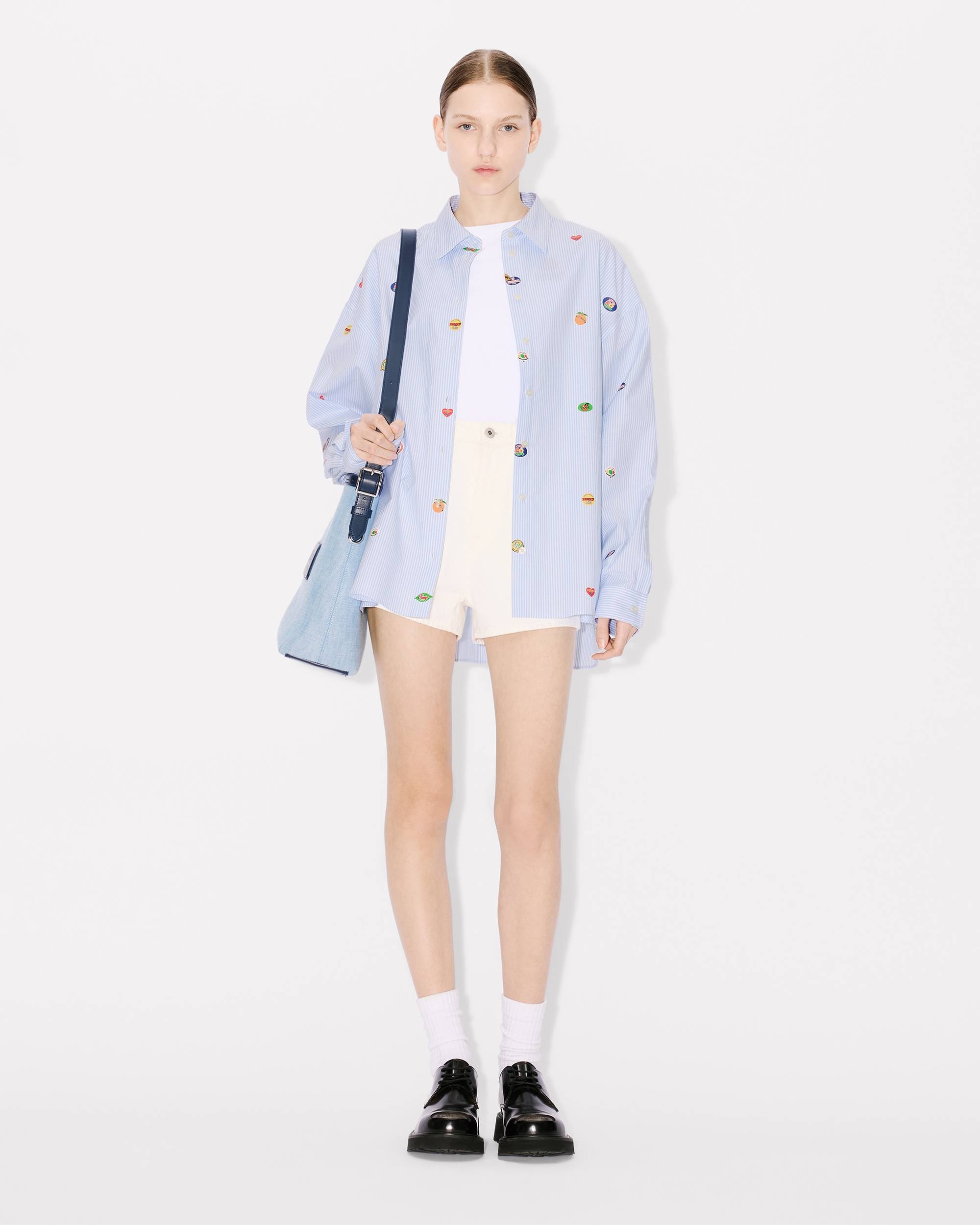 'KENZO Fruit Stickers' dropped shoulders shirt - 5