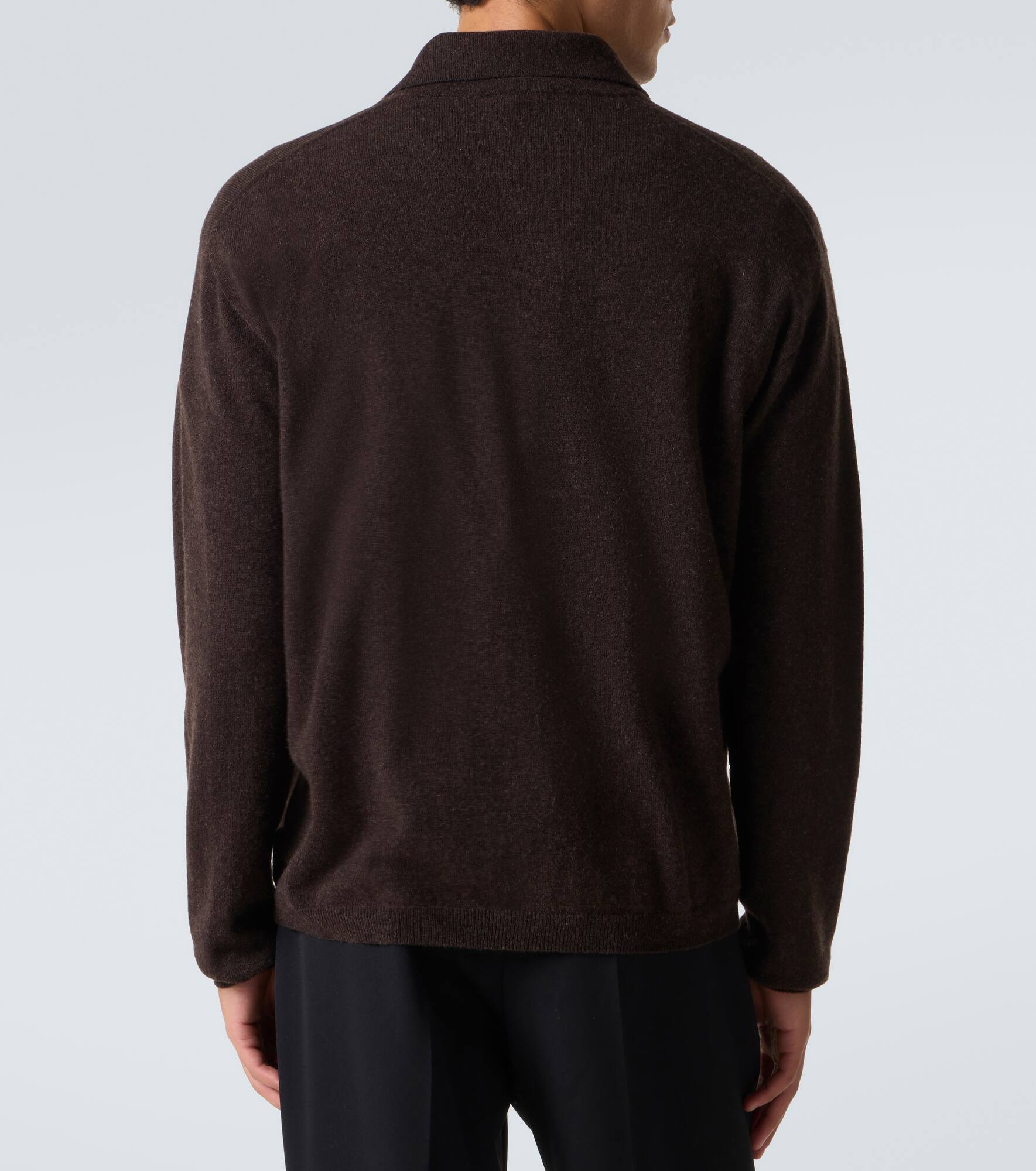 Franz cashmere polo sweater - 4